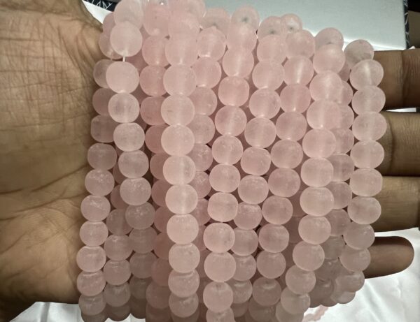 Ice cracle beads