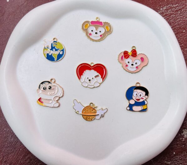 Enamel charms#17