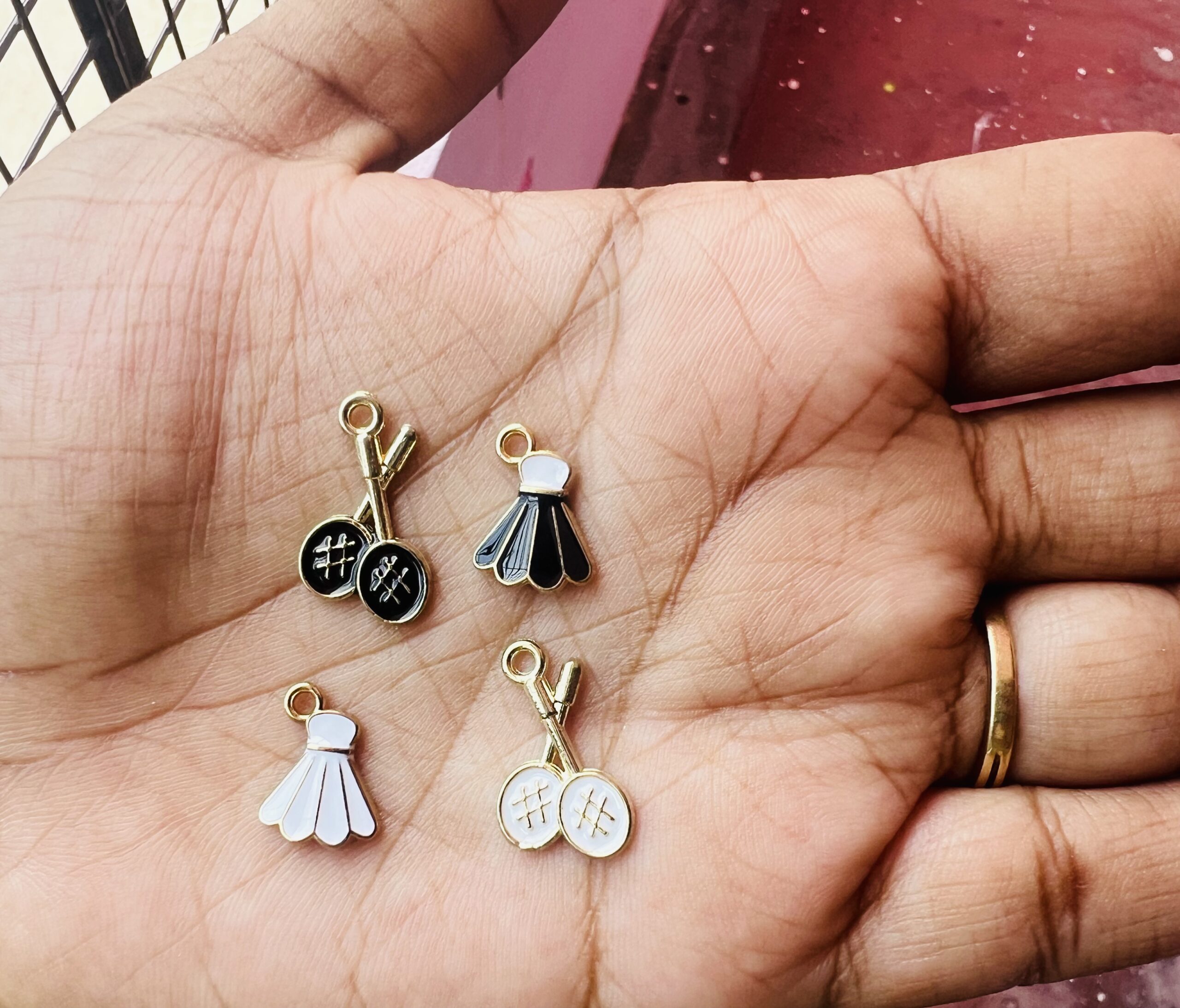 Enamel charms#21