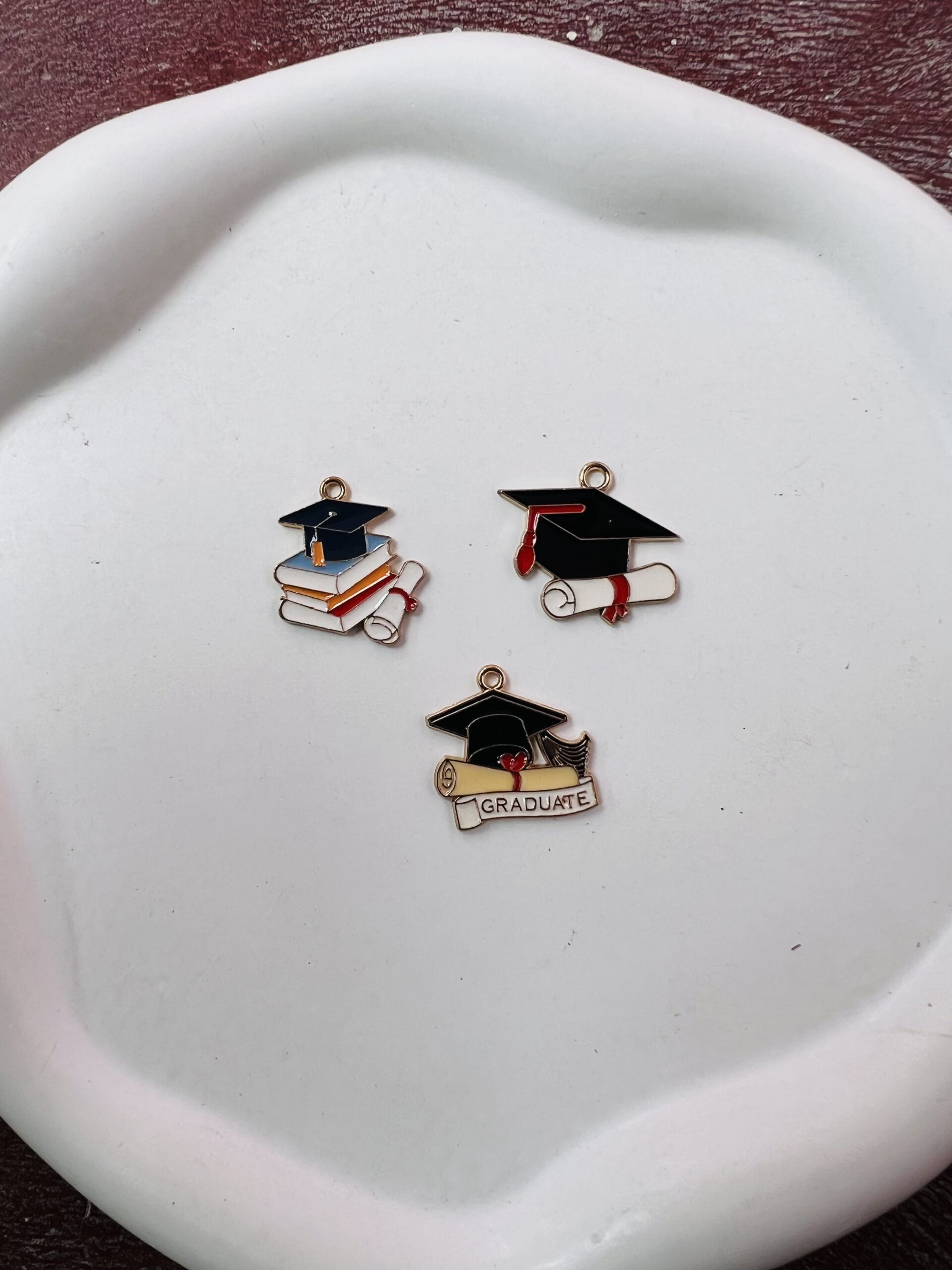 Enamel charms#30