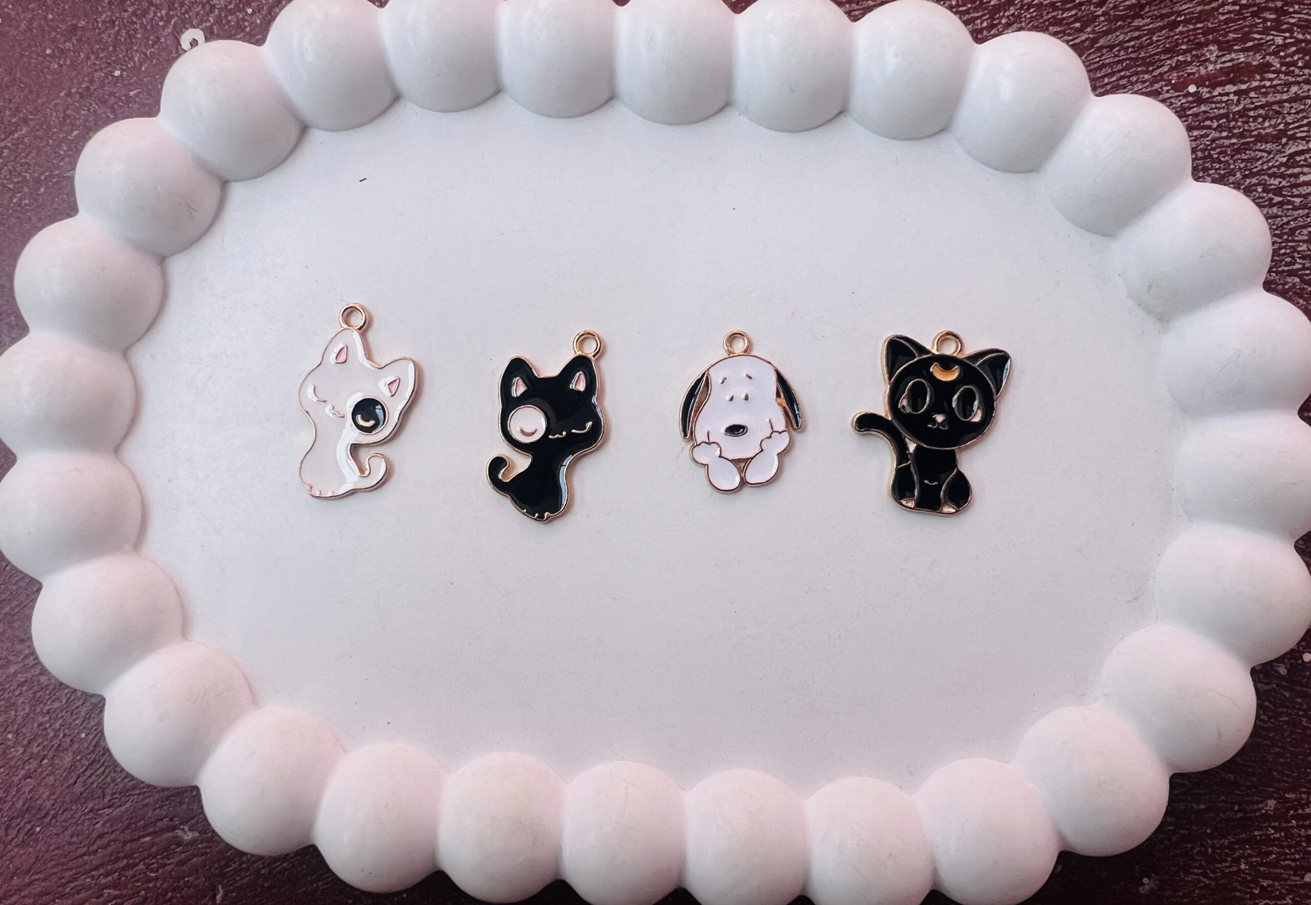 Enamel charms#35