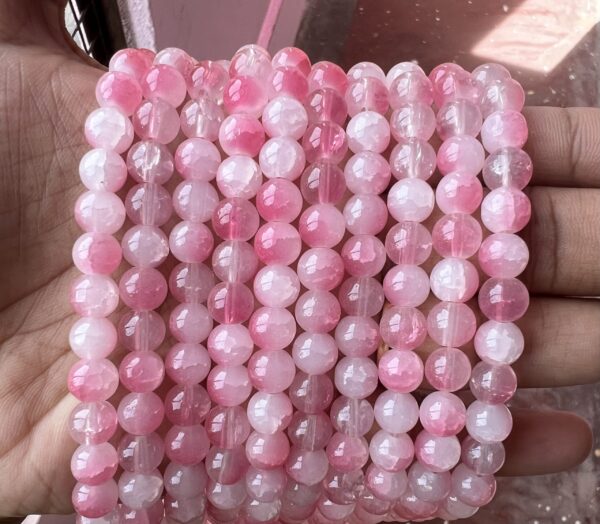 Dual shade beads