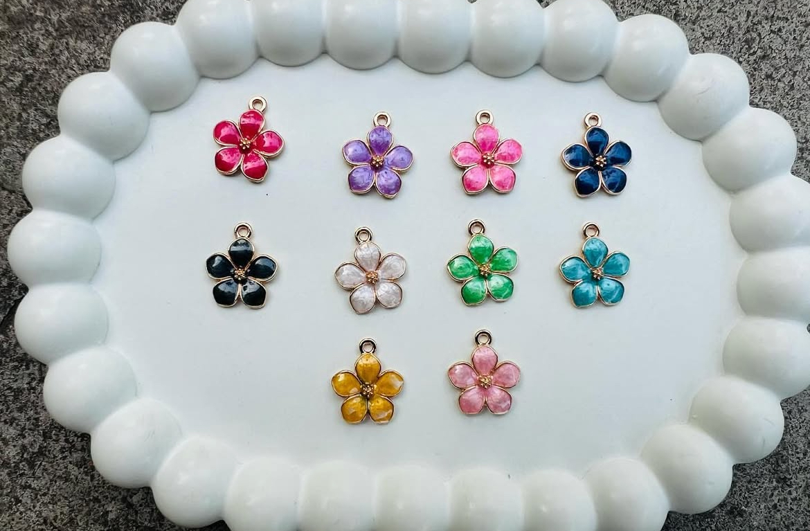 Enamel charms#97
