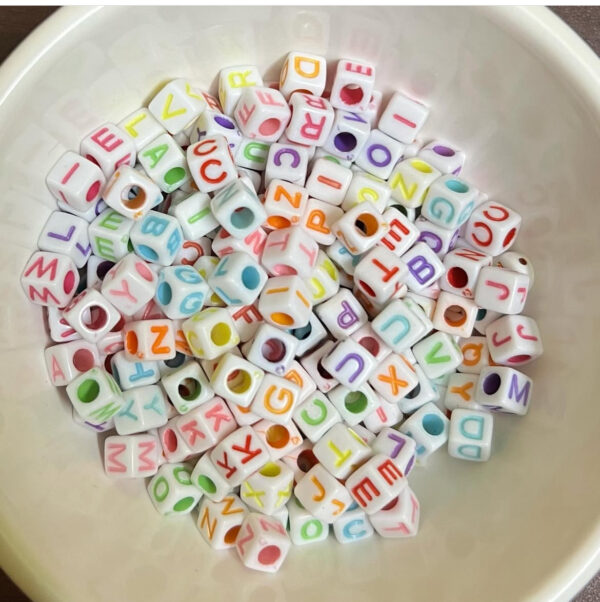 Alphabet beads #6