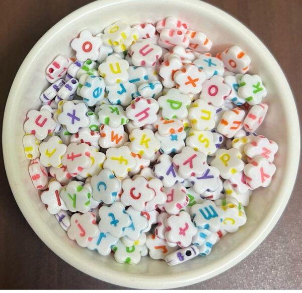 Alphabet beads #7