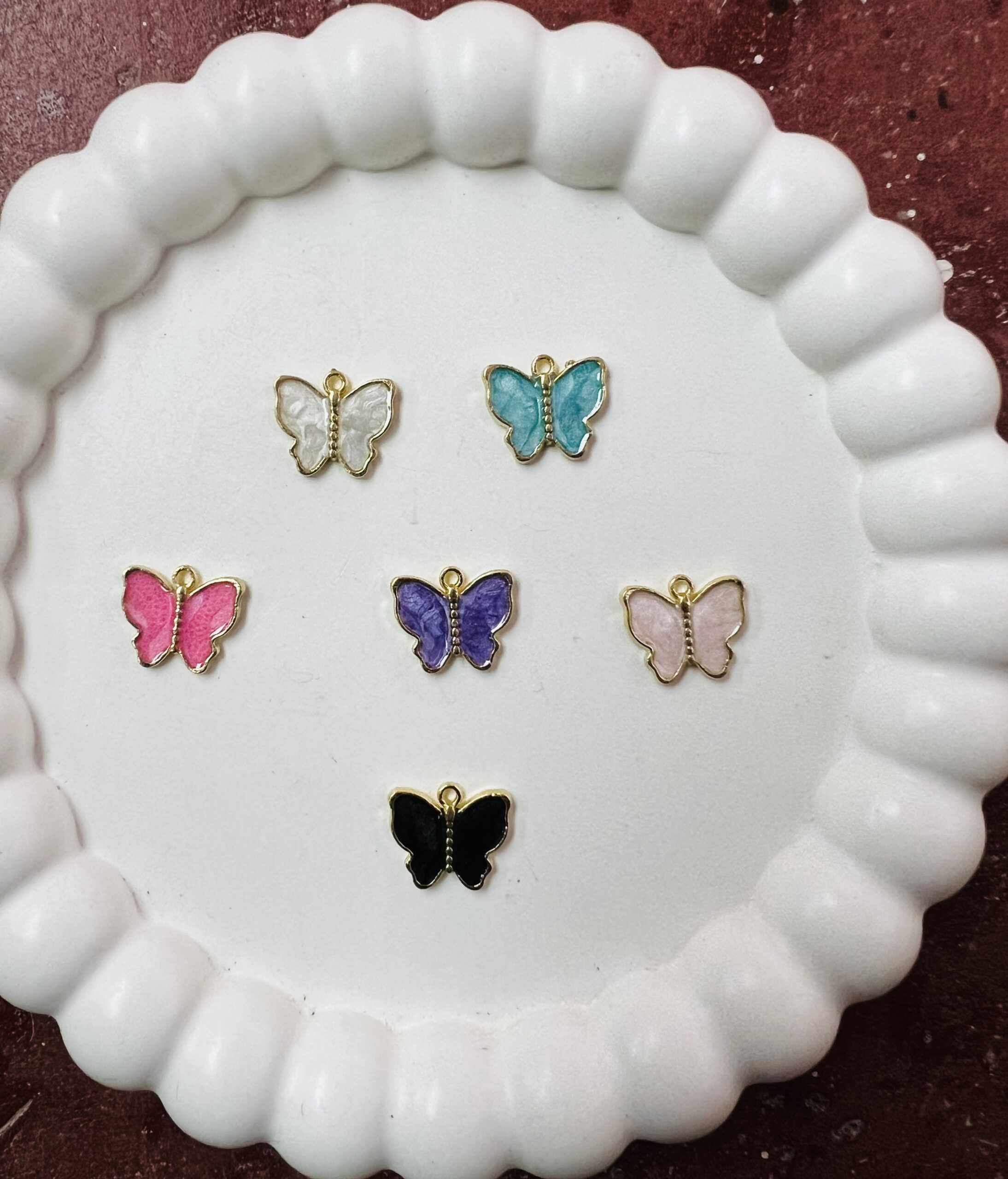 Enamel charms#106