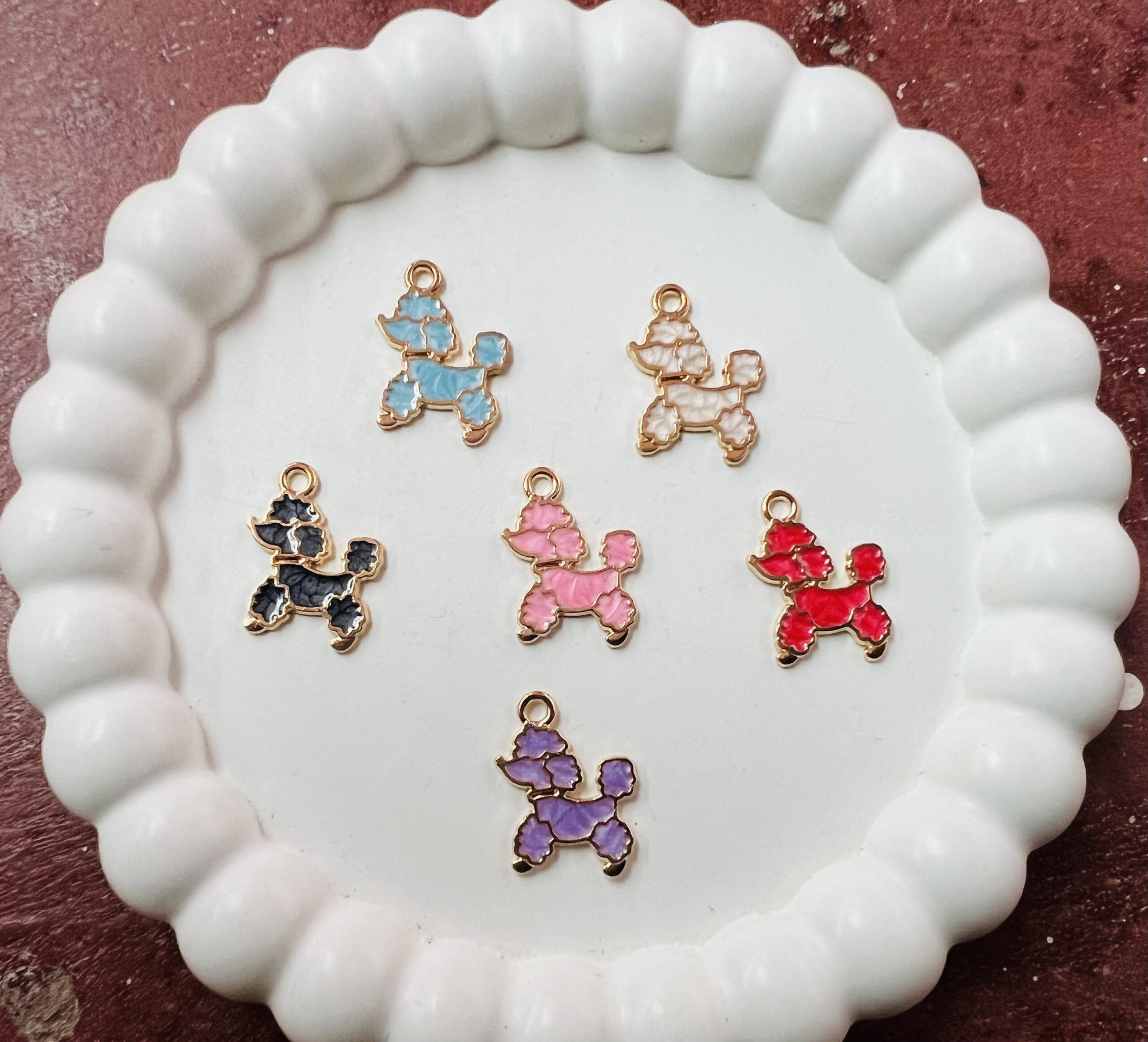 Enamel charms#107