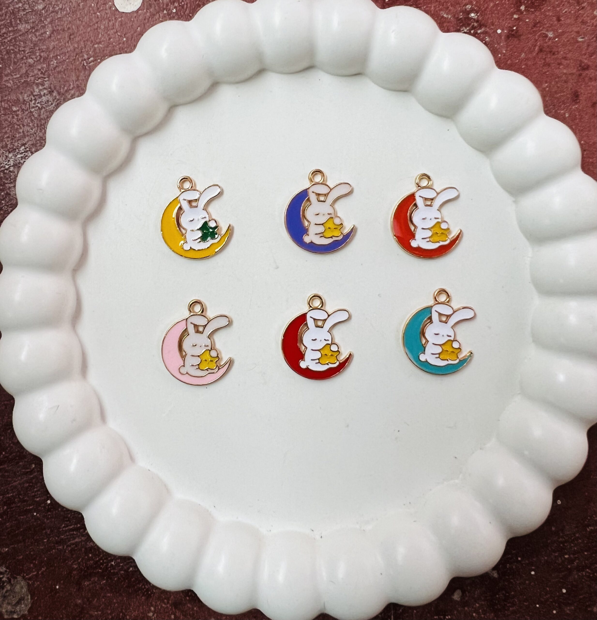 Enamel charms#109