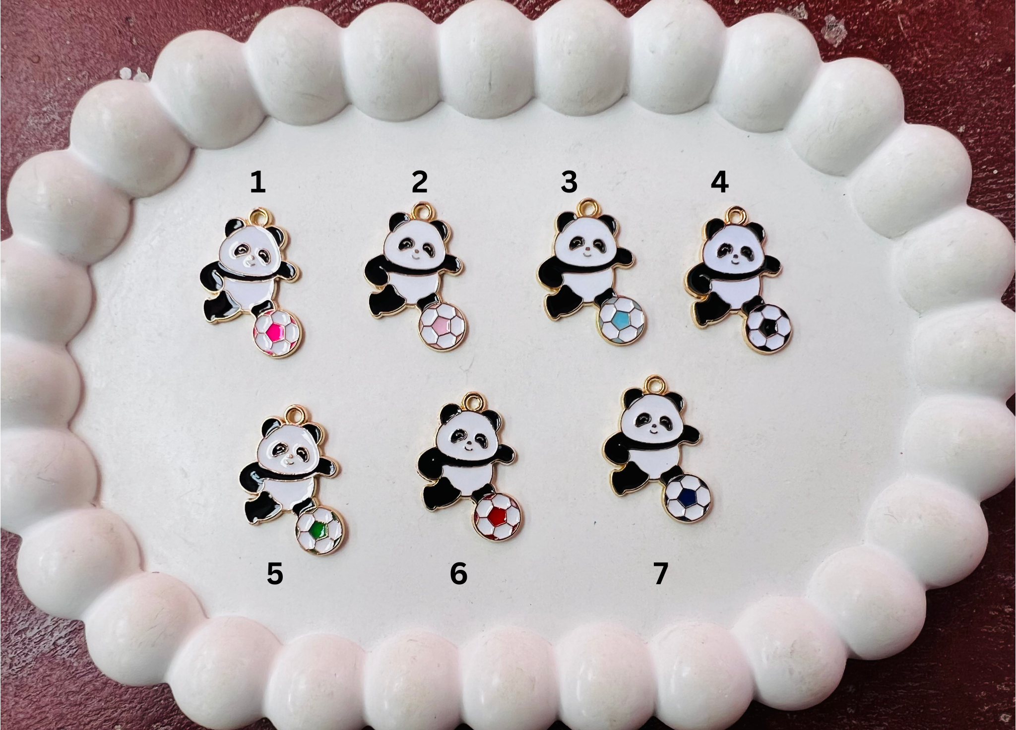 Enamel charms#47