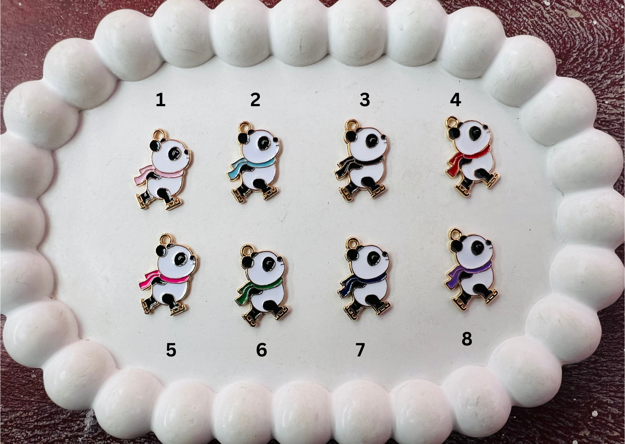 Enamel charms#51