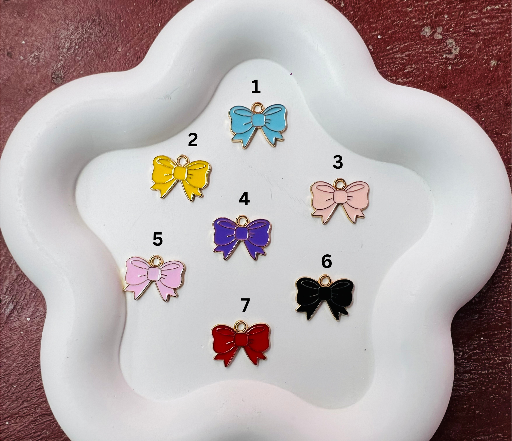 Enamel charms#54