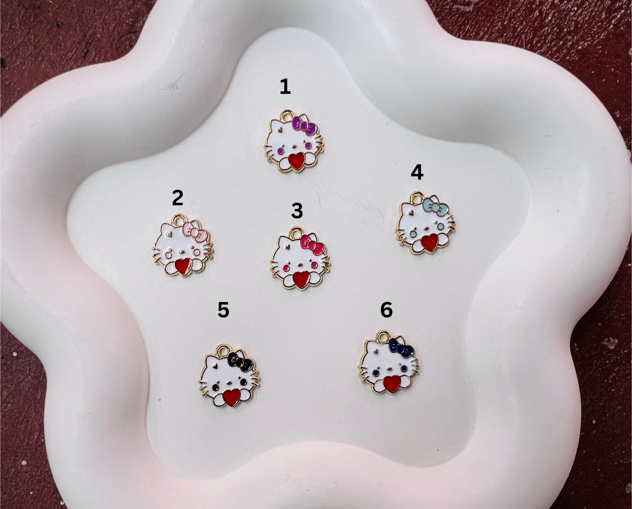 Enamel charms#66