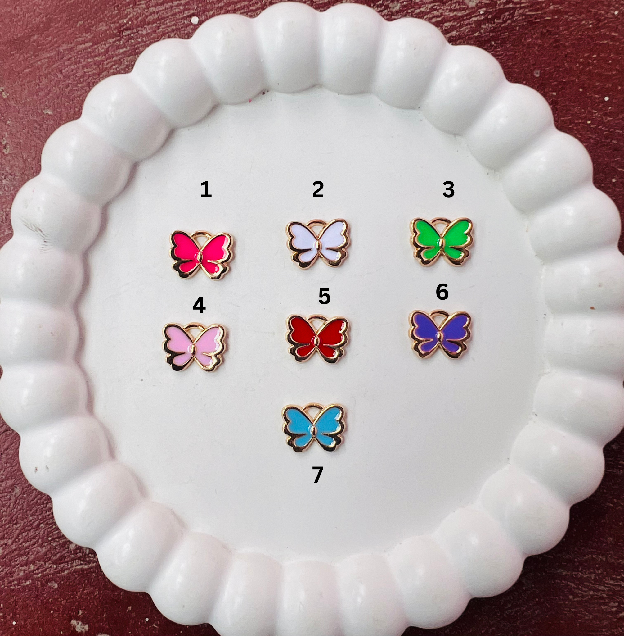 Enamel charms#7