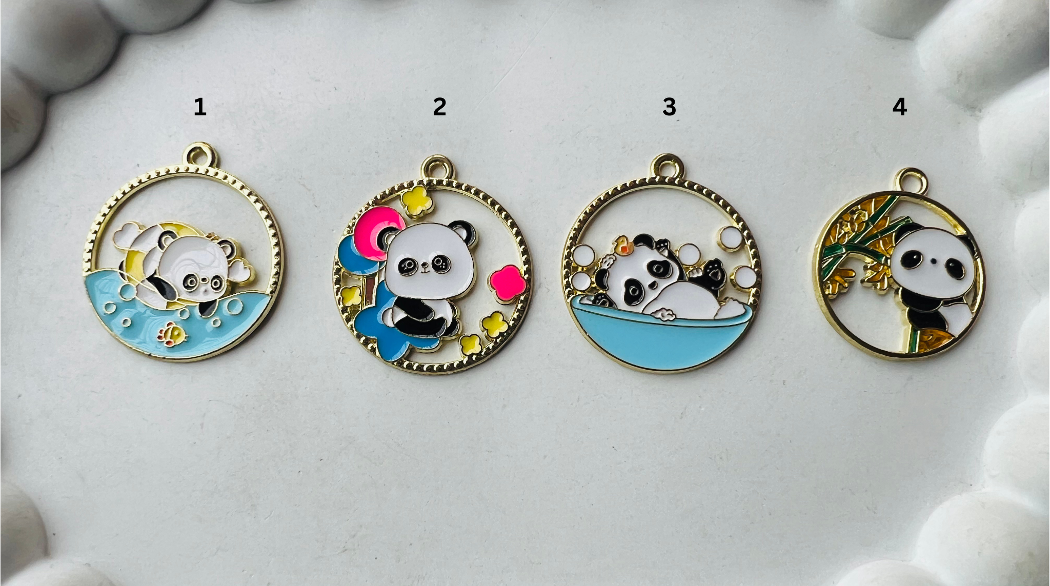 Enamel charms#78