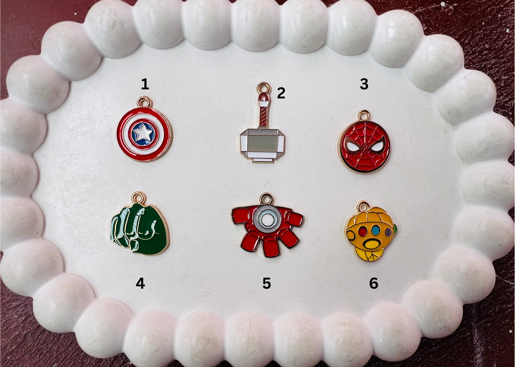 Enamel charms#79