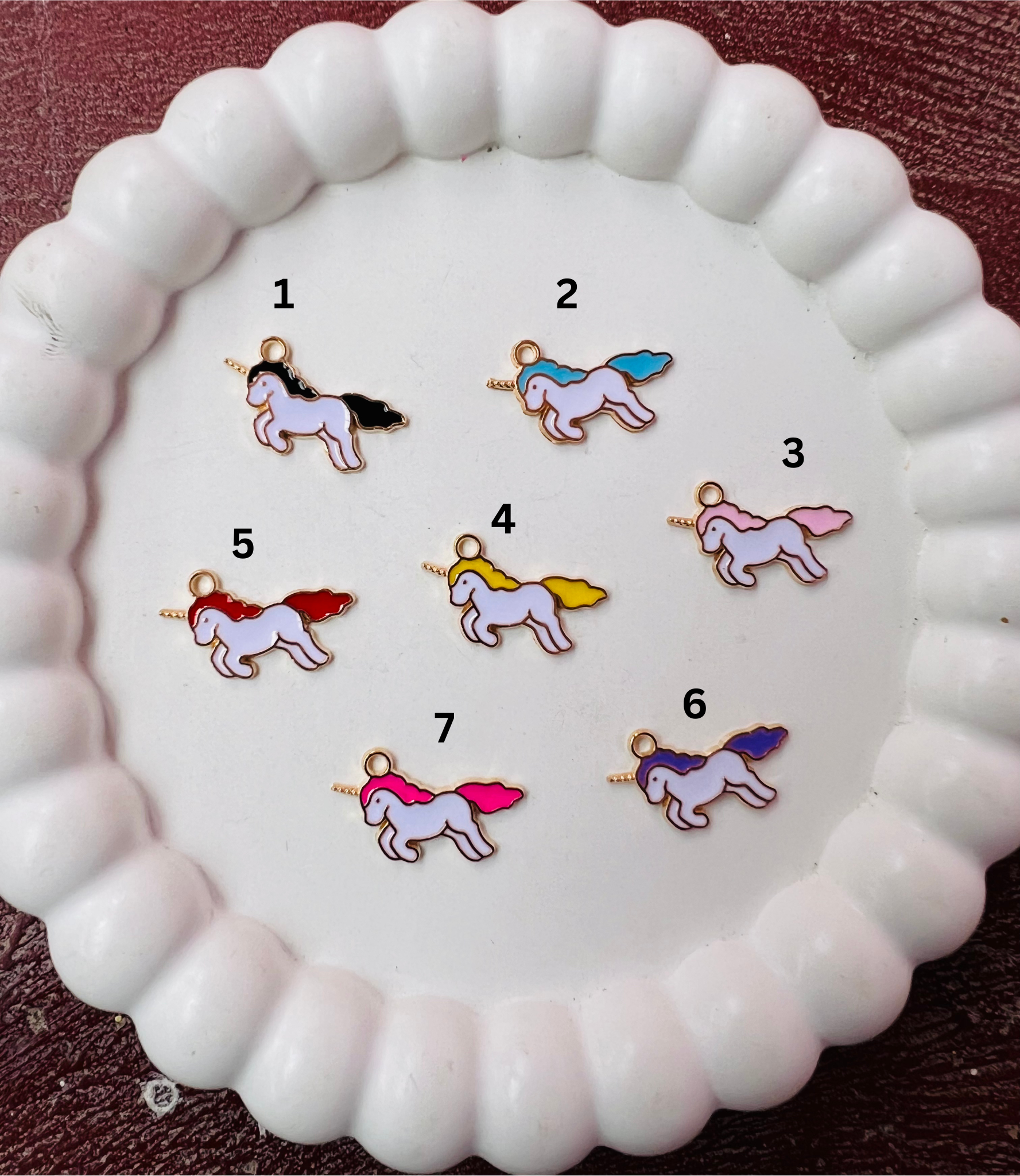 Enamel charms#8