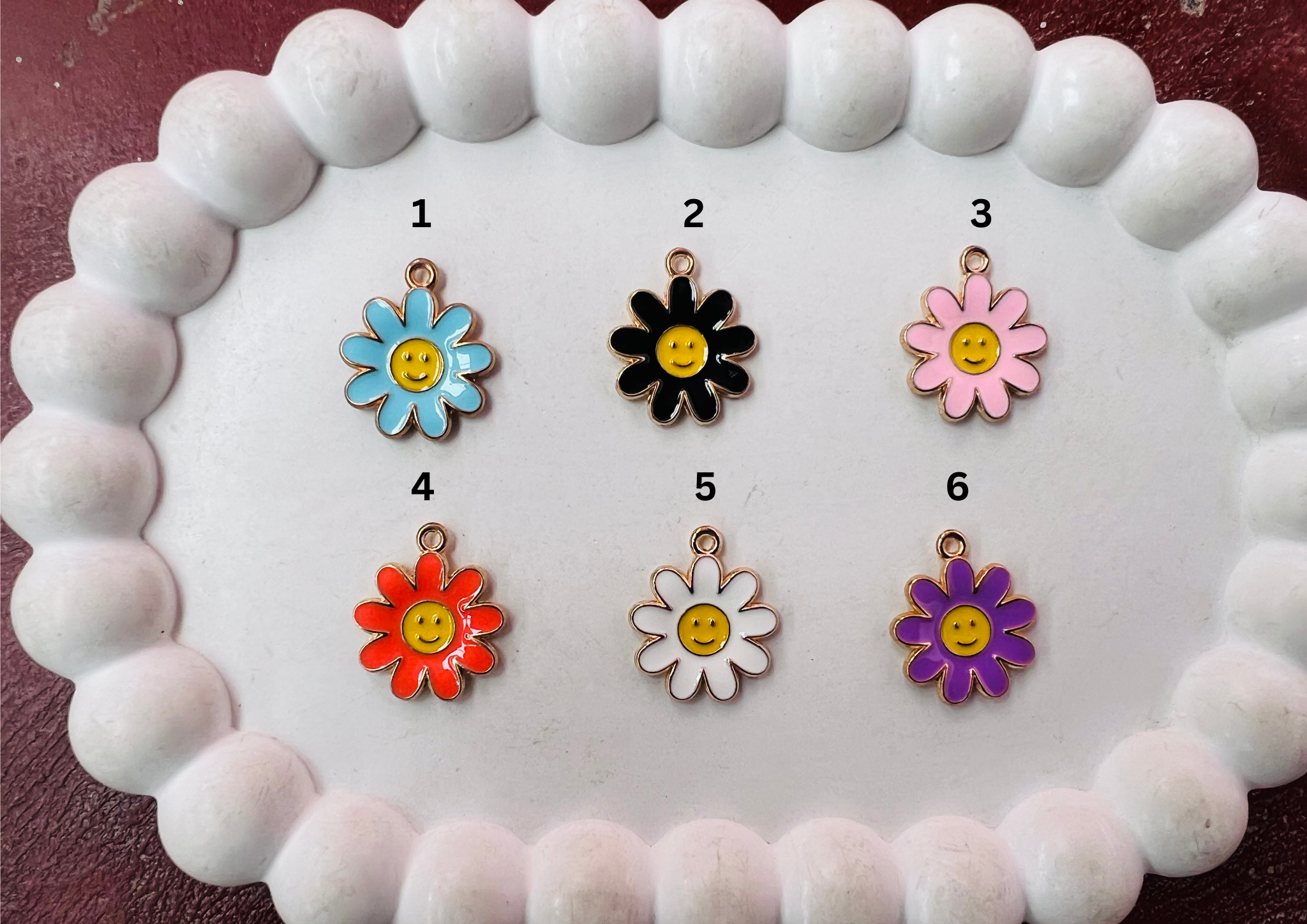 Enamel charms#80