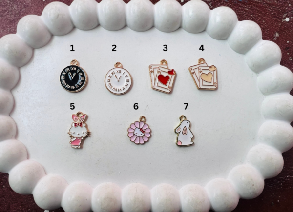 Enamel charms#89