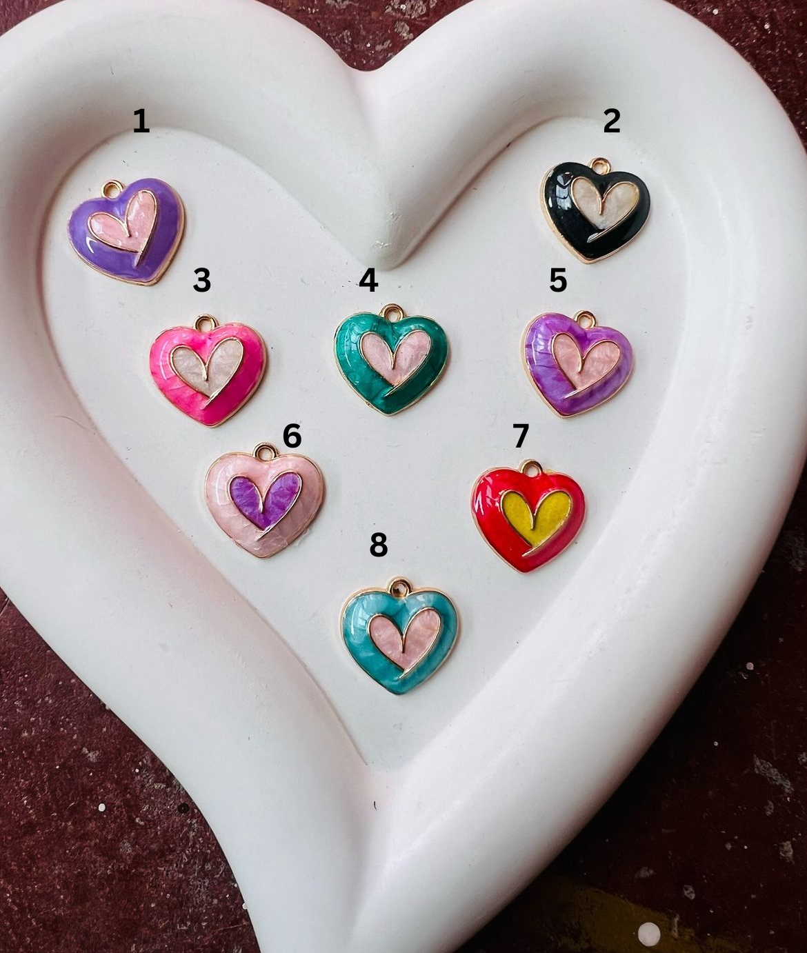 Enamel charms#91