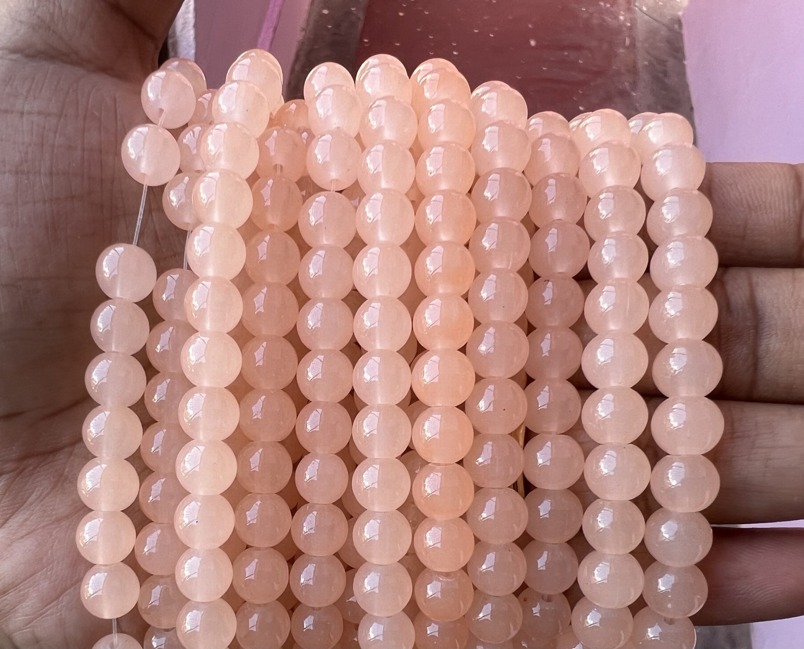 Glass beads - 8mm #28