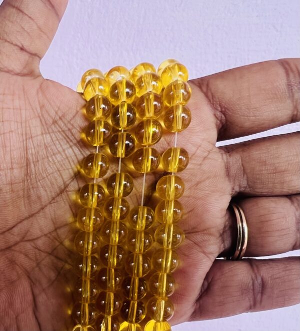 Transparent beads#9