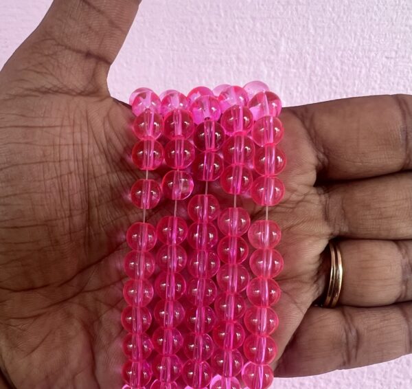 Transparent beads#8